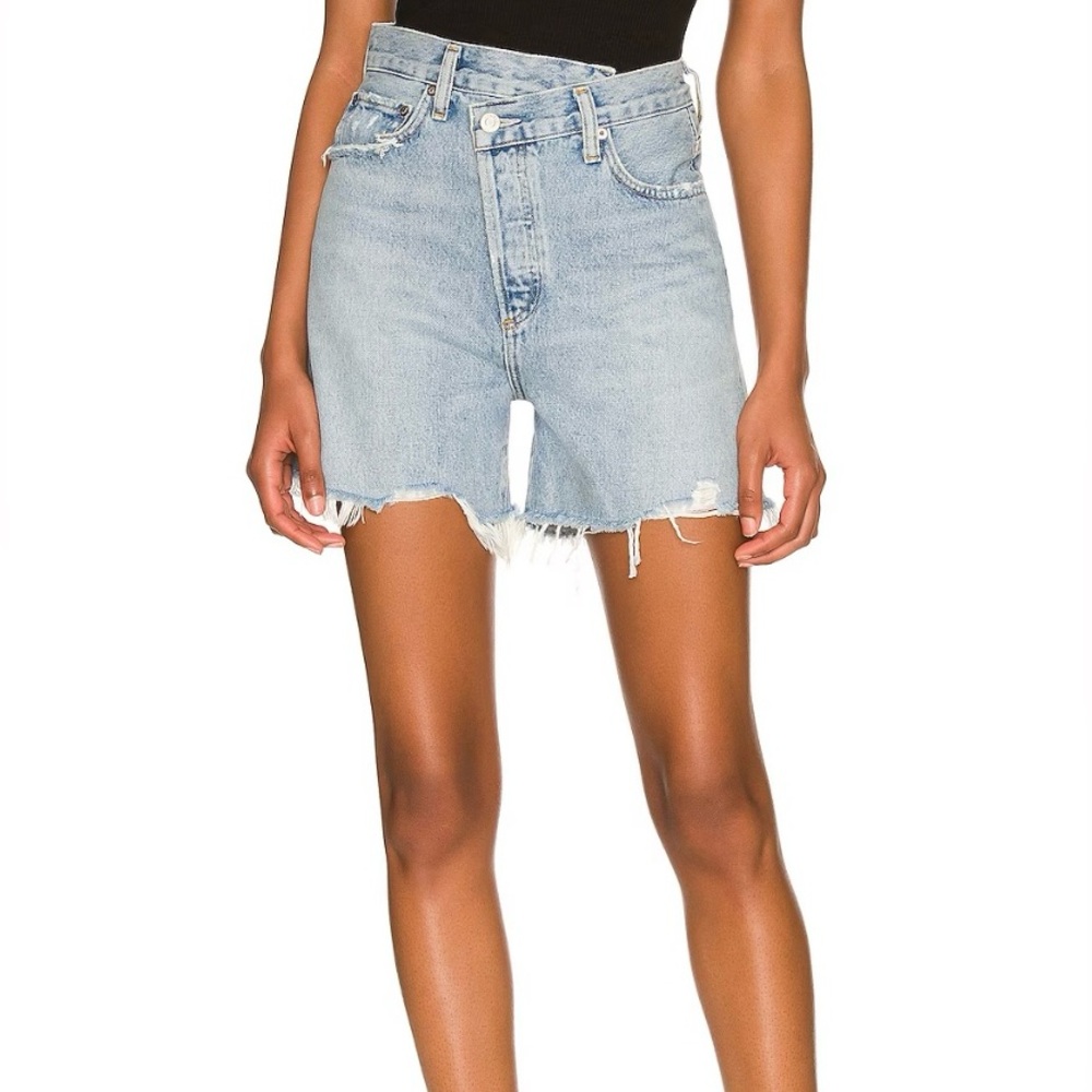 Agolde criss cross short
